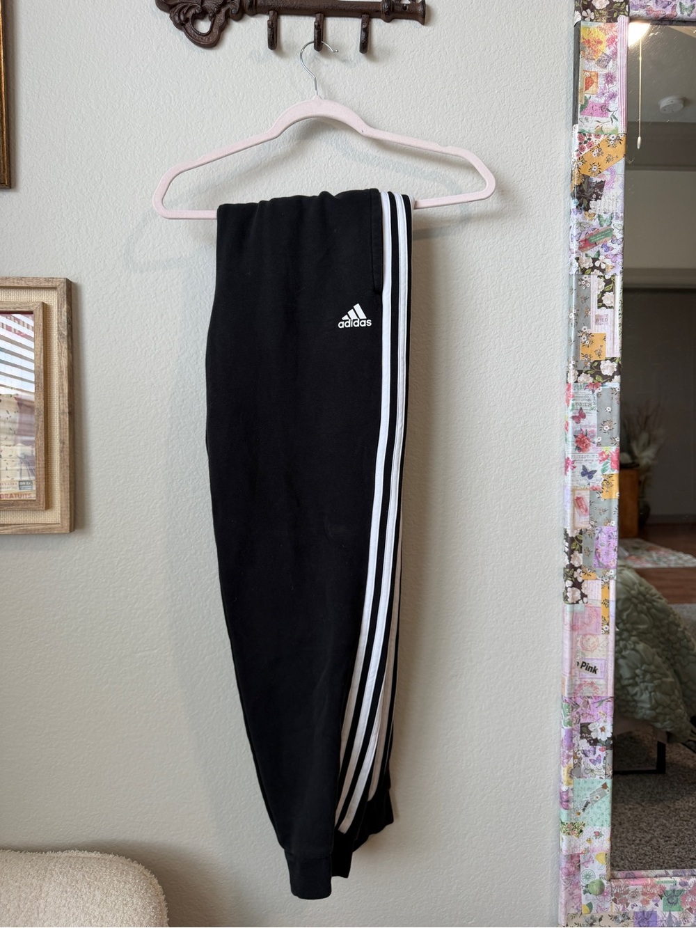 Adidas Womens Black Joggers